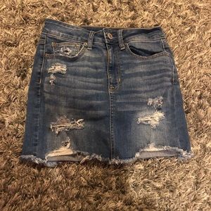 AE jean skirt
